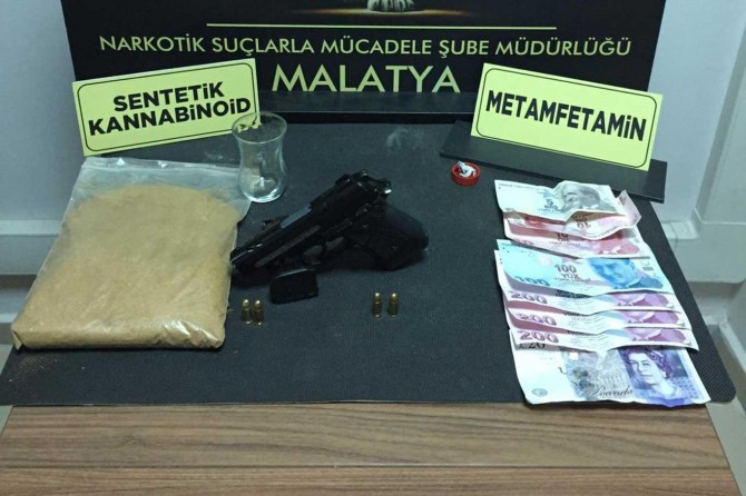 Malatya’da 'torbacı' operasyonu: 2 gözaltı