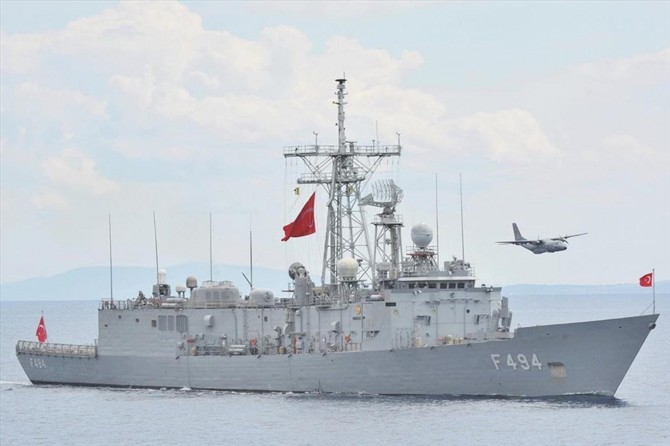 TSK'dan Akdeniz'de tatbikat