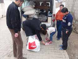 Çınar Şefkat Der'den Suriyeli mültecilere yardım foto