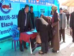 Elazığ'da imza sayısı 100 bine ulaştı video