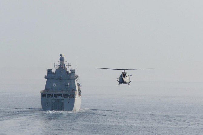 Ege Denizi ve Akdeniz’de hazırlık eğitimi