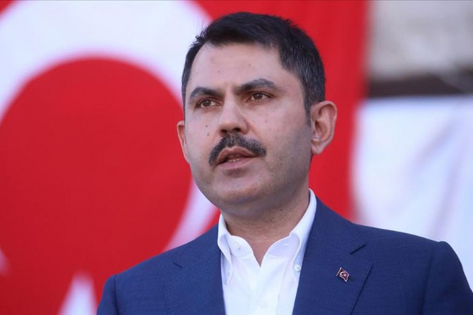 Bakan Kurum: "Ekiplerimiz inceleme yapmak üzere bölgeye sevk edilmiştir"