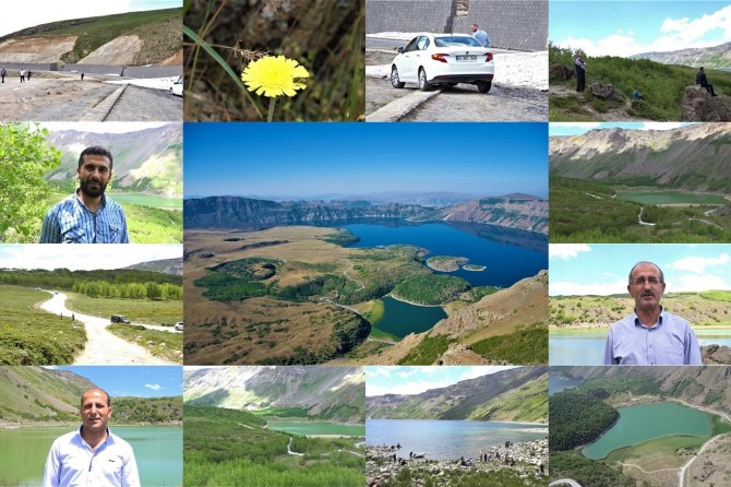 Normalleşme süreciyle Nemrut Karter Gölü ziyaretçi akınına uğradı