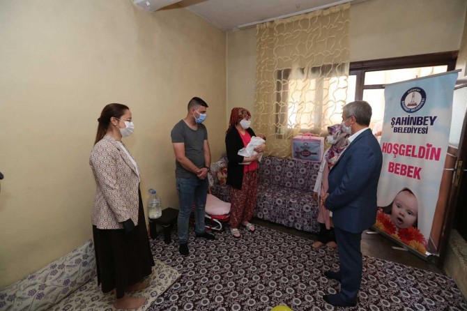 Gaziantep'te 8 yıl sonra bebek sahibi oldular