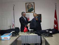 Müftülükten Suriyeli mültecilere kışlık kıyafet video