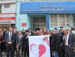 Tapu Dairesi'ndeki şiddete sendikalardan ortak tepki video