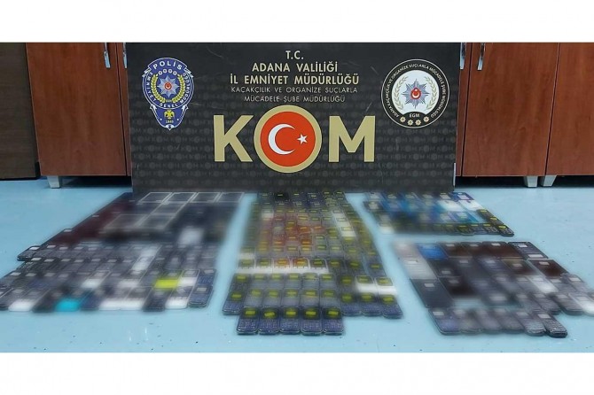 Adana’da kaçakçılık operasyonu