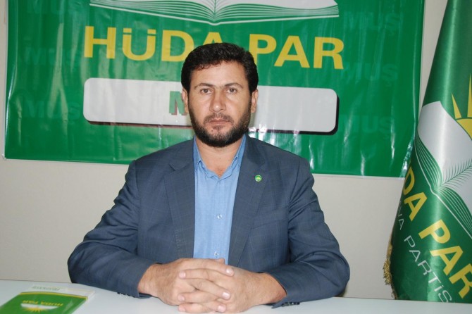 HÜDA PAR Muş İl Başkanı Çağlayan: "Muş'un sağlık sorunları yıllardır çözülmedi"