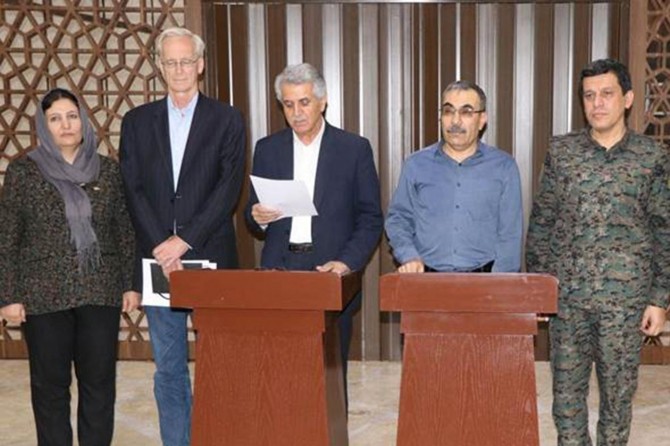 ENKS ile PKK/YPG anlaştı, ortak açıklamada ABD’ye teşekkür edildi