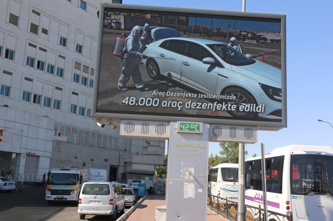 Şanlıurfa'da termometreler 42 dereceyi gösterdi