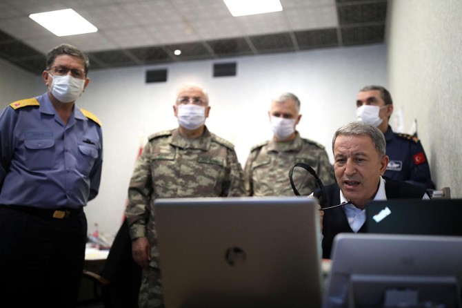 MSB: Pençe-Kaplan Operasyonu planlandığı gibi devam ediyor