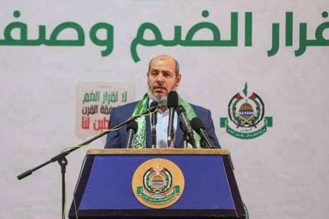 Senior Hamas official: Palestinian people will resist annexation plans at any cost