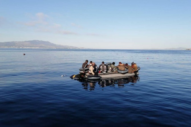 Sahil Güvenlik Komutanlığı: Muğla açıklarında 16 düzensiz göçmen kurtarıldı