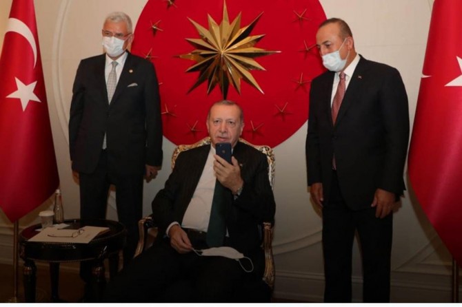Erdoğan talks to Turkey’s Permanent Representative to the UN over the phone