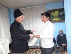 Muş Selam Der, bilgi yarışmasında dereceye giren öğrenciler ödüllendirildi