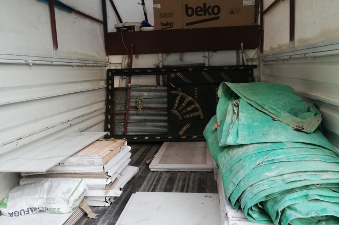 Malatya'da inşaat malzemesi çalan zanlı tutuklandı