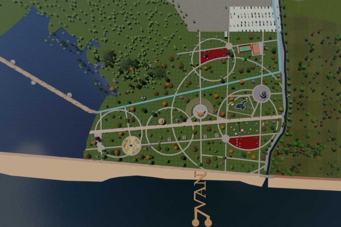 Van'ın İpekyolu Belediyesinden Sahil Bandı projesi