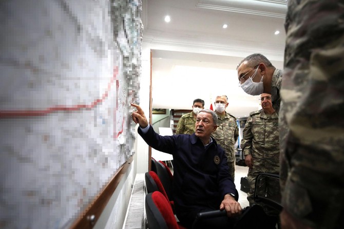 Pençe-Kaplan Operasyonu'nda PKK'ye ait 700'den fazla hedef vuruldu