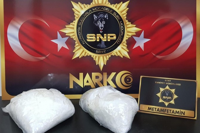 Siirt'te uyuşturucu operasyonu: 2 gözaltı