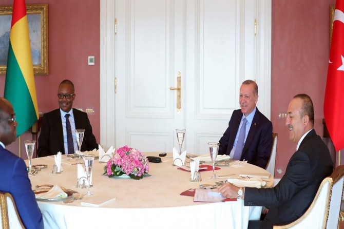 Erdoğan meets President of Guinea-Bissau President Embalo