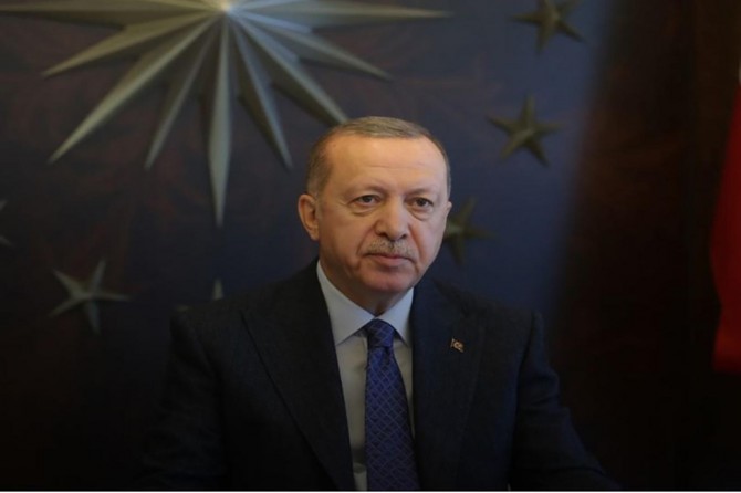 Erdoğan, PKK’lilerin saldırısında hayatını kaybeden işçinin ailesiyle görüştü