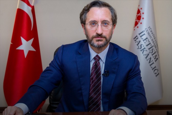 Altun delivers speech at web panel to present European Islamophobia Report 2019