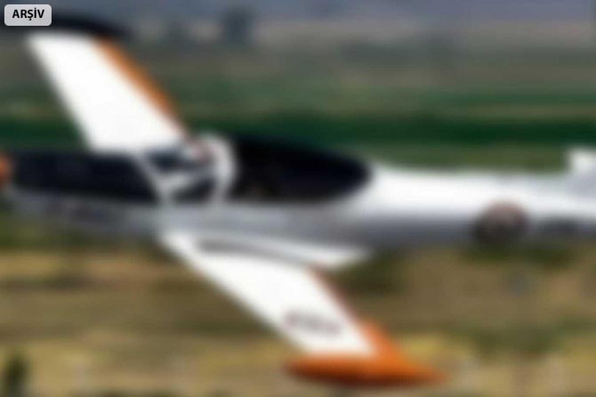 Ankara'da eğitim uçağı düştü, 2 pilot kurtuldu
