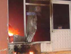 Eğitim Bir Sen'e Molotoflu saldırı