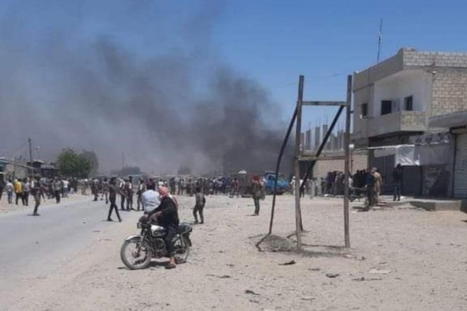 Li Serê Kanîyê êrîşa bombeyî: 5 mirî 12 birîndar