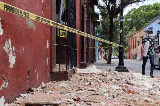 Li Meksîkayê di mezinahîya 7.5an de erdhej: 4 mirî