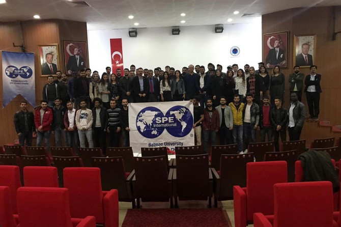 SPE’den Batman Üniversitesi mühendislik bölümü öğrencilerine ödül