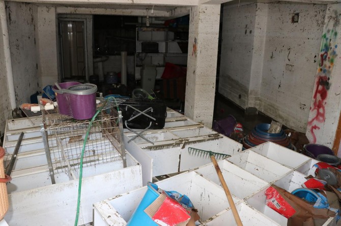 Esenyurt’taki sel mağdurları yaşadıklarını anlattılar