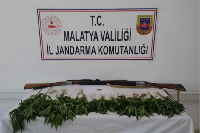 Malatya'da uyuşturucu operasyonunda 2 kişi gözaltına alındı