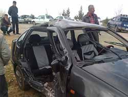 Çınar'da trafik kazası: 2 yaralı foto