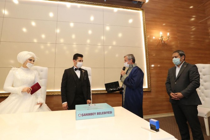 Gaziantep'te nikah törenleri ailelerin talebi olursa canlı yayından izlenebilecek