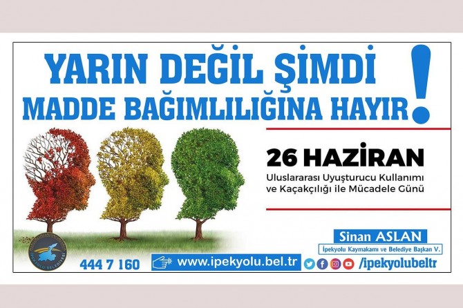 Kaymakam Aslan’dan uyuşturucuyla mücadeleye yönelik açıklama