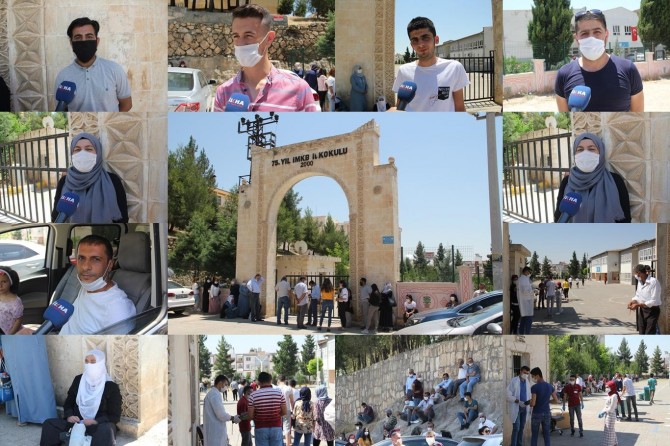 Covid-19’un gölgesinde ilk kez maskeli sınava giren adaylar duygularını paylaştı