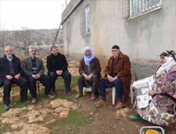 Ergani Kardeş Der'den Cihan Yeşil'in ailesine ziyaret