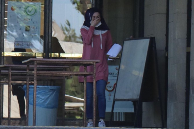 Ankara’da YKS’ye geç kalanlar içeri alınmadı