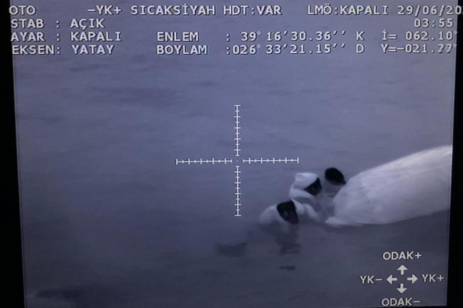 35 migrants rescued, 4 missing after Greeks slash their rubber dinghy in the Aegean Sea