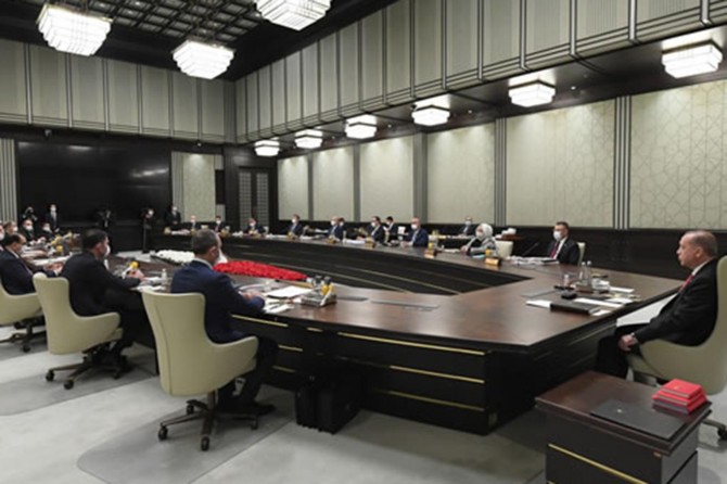 Cumhurbaşkanlığı Kabinesi toplandı