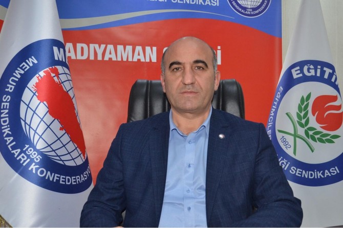Eğitim-Bir-Sen Adıyaman Şube Başkanı: “Sapkınlık meşrulaştırılmaya çalışılmıştır”