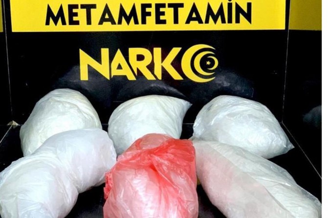 3 kilogram uyuşturucu ele geçirildi