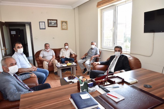 Malatya Valisi Baruş, Oda, Birlik ve Dernekleri Ziyaret etti