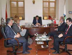 Alman Büyükelçi DTSO'yu ziyaret etti