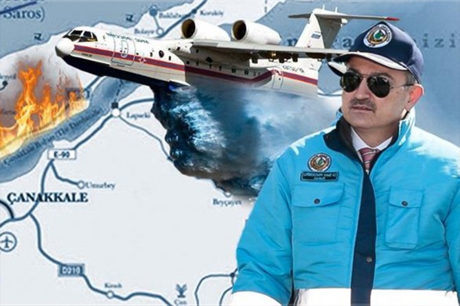 Bakan Pakdemirli’den Gelibolu yangınıyla ilgili açıklama