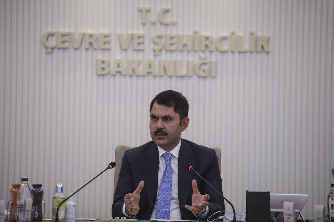 Bakan Kurum, "Covid-19 salgını ve çevremizin geleceği" toplantısında konuştu