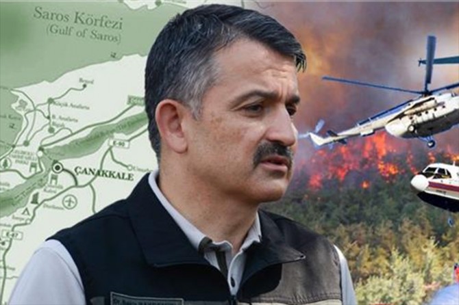 Pakdemirli: "Gelibolu orman yangınında şu ana kadar 450 hektar alanımız etkilendi"