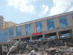 Diyarbakır'da Hastane İnşaatı Çöktü