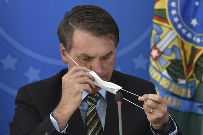 Brezilya Devlet Başkanı Bolsonaro’nun Covid-19 testi pozitif çıktı